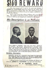 Load image into Gallery viewer, 1907 Reward Poster Escaped Police Transferred to San Quentin Lot of 2
