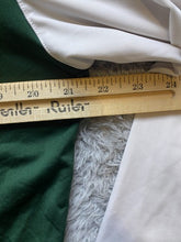 Load image into Gallery viewer, Love Conquers All Shirt Women Extra Large Green Alleson Athletic Raglan Ladies
