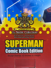 Load image into Gallery viewer, DC Superman Sculpture Comic Book Edition The Noble Collection Warner Bros. NEW
