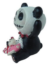 Load image into Gallery viewer, NEW Furrybones Skull Figurine Pandie the Panda Bear
