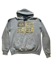 Load image into Gallery viewer, Camouflage Sweatshirt Adult Medium Gray Sofspun Buckhorn Camo Hoodie Flag Mens
