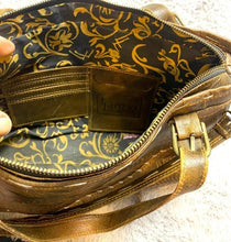 Load image into Gallery viewer, Labrado Leather Purse Tooled Cognac Brown Convertible Crossbody Western Bag
