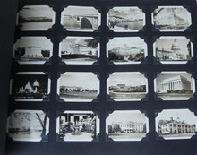 Load image into Gallery viewer, ANTIQUE C. 1927 Photo Album w/ 92 Photos Cars Fishing Pets Train Washington DC
