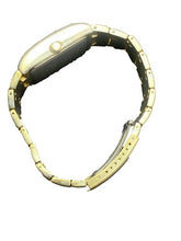 Load image into Gallery viewer, LUXE Diamond Wristwatch Mens Japan Movement Gold Plated Stainless ZRT5024
