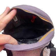 Load image into Gallery viewer, Chums Fanny Pack Black Gray Running Hiking Festival Light Up Flashing
