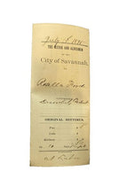 Load image into Gallery viewer, 1895 Arrest Warrant Disorderly Conduct Georgia County Jail Antique Ephemera
