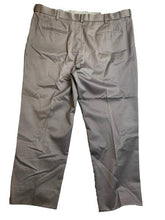 Load image into Gallery viewer, Perry Ellis Pants Adult 40x29 Gray Portfolio Flat Front Straight Leg Dress Mens
