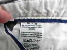 Load image into Gallery viewer, Dockers Pants Adult 38x29 Gray Flat Front Straight Leg Trouser Casual Mens
