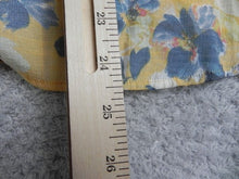 Load image into Gallery viewer, Zac &amp; Rachel Shirt Womens 1X Yellow Smocked AOP Flower Boho Plus Rayon Ladies
