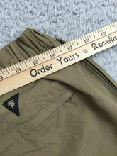 Load image into Gallery viewer, Rail Riders Pants Womens Large (34x27) Sage Green Nylon Hiking Outdoor Ladies
