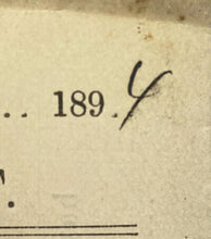 Load image into Gallery viewer, 1894 Chatham County Arrest Warrant Assault of Battery Hand Seal Antique Ephemera
