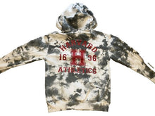 Load image into Gallery viewer, Harvard Sweatshirt Mens Extra Small Gray Buckhorn Camo Hoodie Camo Full Zip
