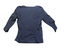 Load image into Gallery viewer, White House Black Market Shirt Womens Large Pinstripe Wrap Blouse Casual Ladies
