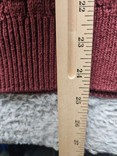 Load image into Gallery viewer, VTG Members Only Sweater Adult Extra Large Maroon Outerwear Textured Knit Mens
