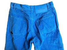 Load image into Gallery viewer, Marc Jacobs Pants Womens 24x25 Blue The Turn-Up Jean Corduroy Capri Crop Italy
