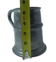 Load image into Gallery viewer, Tudric Pewter Ware Tankard Handmade England 1922 Vintage Engraved Musical
