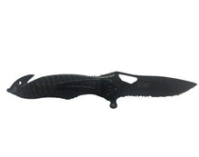 Load image into Gallery viewer, MTech USA Folding Knife Black Pink Skull NEW
