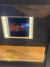Load image into Gallery viewer, Genuine Film Cell USFC2792 Star Trek The Final Frontier (S1) Minicell Framed
