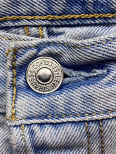 Load image into Gallery viewer, Levi's 501 Jeans Adult 28x24 Distressed Button Fly Light Wash Cut-Offs Mens
