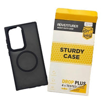 Load image into Gallery viewer, Samsung Galaxy S24 Phone Case Compatible Protective Cover Black Smoke Magnetic
