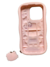 Load image into Gallery viewer, Hello Kitty iPhone 15 Pro Phone Case Lucky Kitty Silicone Pink NEW
