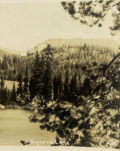 Load image into Gallery viewer, Real Photo Postcard Square Lake MN RPPC Nature Mountain AZO Stamp Unaddressed
