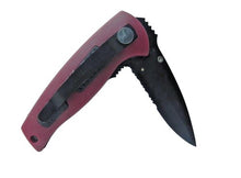 Load image into Gallery viewer, NEW Police Tech PA0002S Red Folder Knife Assisted Folding Pocketknife
