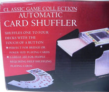 Load image into Gallery viewer, 4-Deck Automatic Battery Operated Playing Card Shuffler Casino Casino BlackJack
