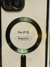 Load image into Gallery viewer, Iphone 15 / 15 Pro Case Magnetic Green NEW
