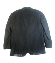 Load image into Gallery viewer, Andre Villard Sport Coat Mens 48L Black Alpaca Wool Blend Suit Blazer Paris

