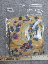 Load image into Gallery viewer, Zac &amp; Rachel Shirt Womens 1X Yellow Smocked AOP Flower Boho Plus Rayon Ladies
