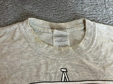 Load image into Gallery viewer, VTG Airplane Shirt Adult Medium Flight School Funny 90s Light Gray Black Mens
