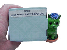 Load image into Gallery viewer, Cactus Cat Figurine Cacti Manekineko Resin Summit Collection NEW
