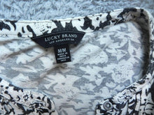 Load image into Gallery viewer, Lucky Brand Shirt Womens Medium Button Up Flowy Casual Blouse Long Sleeve Ladies
