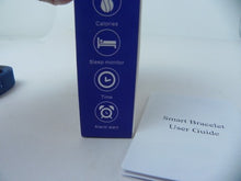 Load image into Gallery viewer, Smart Bracelet Health Tracker Step Pedometer Calories Sleep Monitor Blue
