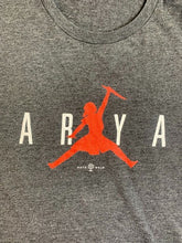 Load image into Gallery viewer, Game Of Thrones Arya Shirt Womens Extra Large Dark Gray Air Jordan Spoof Ladies
