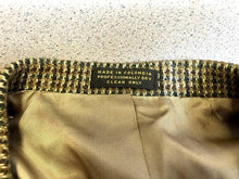 Load image into Gallery viewer, Andhurst Sport Coat Mens 44L Black Yellow Tweed Breasted 100% Wool Suit Blazer
