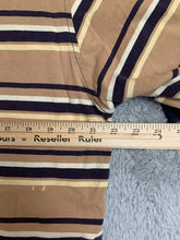 Load image into Gallery viewer, Duck Head Shirt Adult Medium Navy Brown Preppy Pocket Casual Golf Polo Mens
