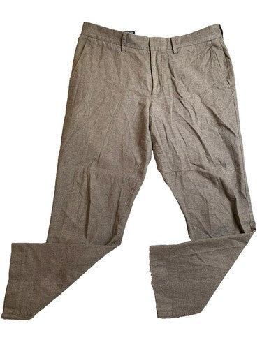J Crew Pants 32x30 Gray Bedford Flat Front Trouser Straight Leg Casual Dress Men