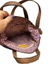Load image into Gallery viewer, Fossil Key-Per Purse Quilted Crossbody Bag Leather Buckle Strap
