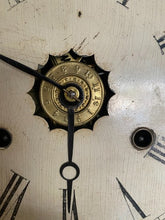 Load image into Gallery viewer, Antique New Haven Thirty Hour Clock Reverse Painted Weight Driven Parts / Repair

