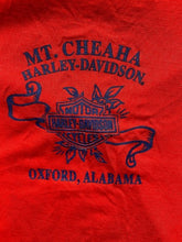 Load image into Gallery viewer, Harley Davidson Shirt Womens Extra Large Red Motorcycles Henley Biker Mt. Cheaha

