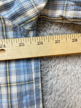 Load image into Gallery viewer, GH Bass Co Shirt Adult Extra Large Blue Plaid Button Up Oversized Casual Mens
