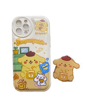Load image into Gallery viewer, iPhone 12 Pro Max Phone Case Hello Kitty Pompompurin w/ Holder NEW
