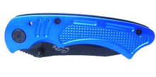 Load image into Gallery viewer, NEW Rite Edge Linerlock Blue Folder 4in Knife Assisted Folding Pocketknife

