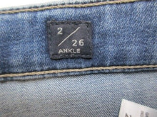 Load image into Gallery viewer, Lucky Brand Jeans Womens 2/26 Straight Leg Distressed Ankle Denim Ladies
