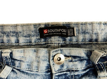 Load image into Gallery viewer, VTG Southpole Jeans Adult 34x32 Blue Denim Baggy Skater Straight Leg Y2K Mens
