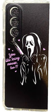 Load image into Gallery viewer, Z Fold 4 Phone Case Scream Ghost Face Skeleton Love NOB
