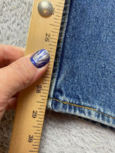 Load image into Gallery viewer, VTG Levis 550 Jeans Adult 42x30 Blue Denim Relaxed Fit Orange Tab USA 90s Mens
