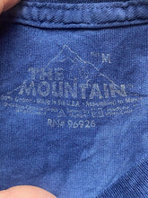 Load image into Gallery viewer, The Mountain Shirt Adult Medium Blue Peace Sign USA Flag Tie Dye Streetwear Mens
